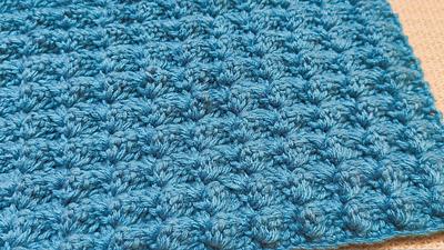 Super Easy One Row Repeat Crochet Texture Blanket - Project by rajiscrafthobby