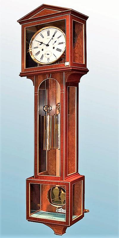 Laterndluhr - Vienna regulator wall clock - Project by Madburg