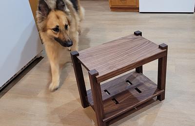 Shoe-sitting stool - Project by BB1