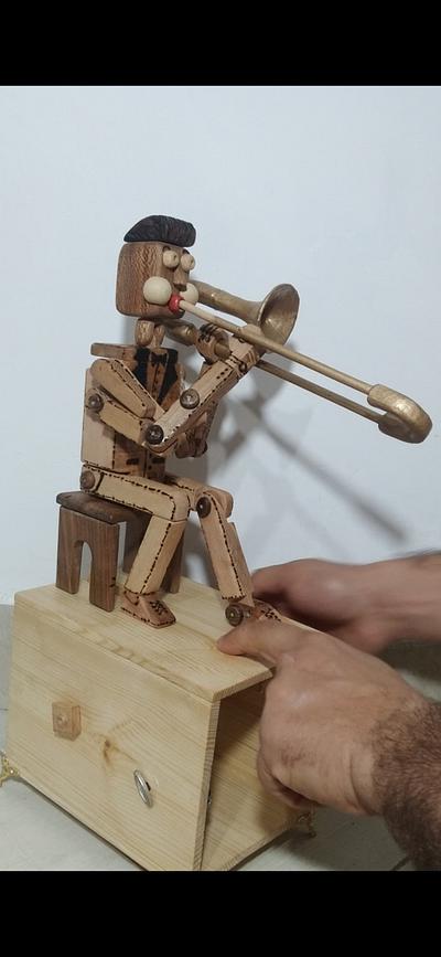 automation trombone  - Project by siavash_abdoli_wood
