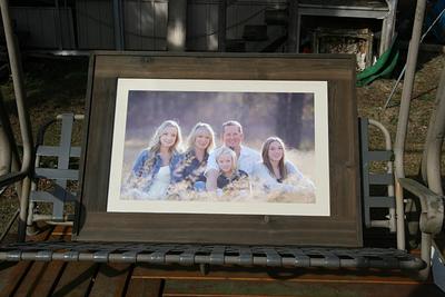 Large Picture Frame - Project by Railway Junk Creations