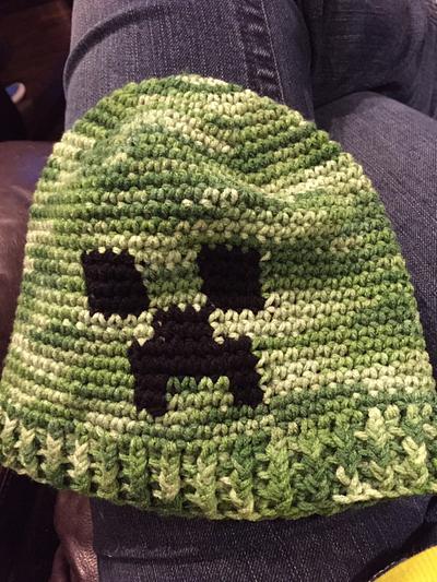 Creeper Hat - Project by Laurie