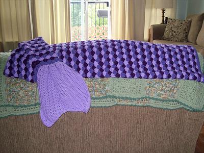 Mermaid Tail Afghan - Project by babs272