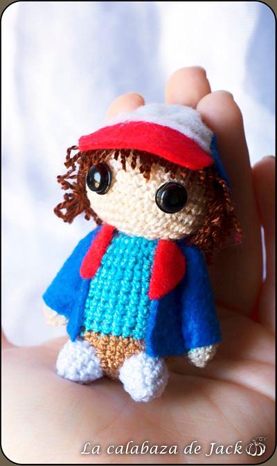 Dustin Amigurumi - Stranger Things - La Calabaza de Jack - Project by La Calabaza de Jack