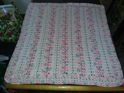 Fairfax Baby Blanket - Project by Cindy Amador