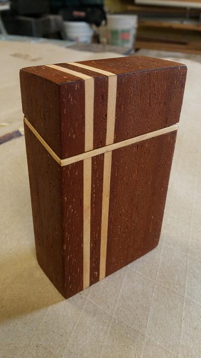 Cigarette box - Project by Brian