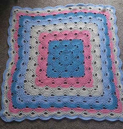 Virus Baby Blanket - Project by Lcbax