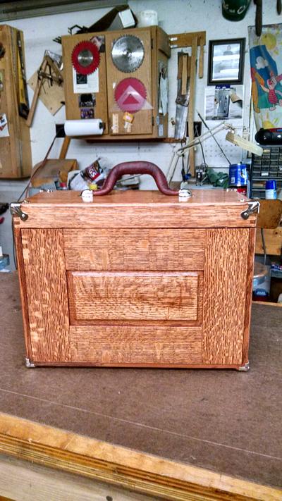oak machinist tool chest - Project by kenmitzjr