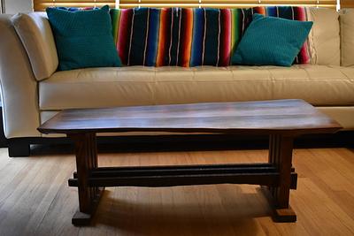 live edge oak coffee table - Project by Thornwood Lou