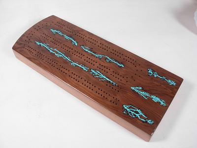 Cedar Cribbage board - Project by Jim Jakosh