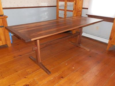 Trestle Dining Table - Project by ChuckV