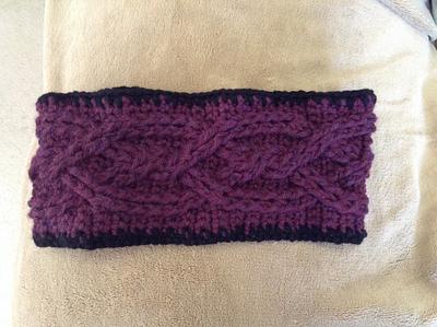 Winter headband - Project by MamaLou60