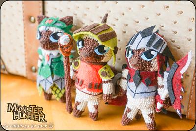 Felyne Amigurumis - Monster Hunter - La Calabaza de Jack - Project by La Calabaza de Jack