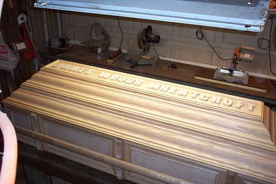 Casket last of the woodworking  - Project by Wheaties  -  Bruce A Wheatcroft   ( BAW Woodworking) 