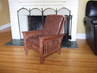 Jr. Sized Morris Chair  - Project by Mitch Breault 