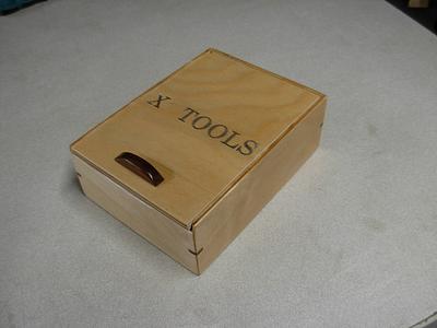 XTool Laser Tools Storage Box - Project by Jim Jakosh