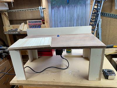 Simple Router Table - Project by Dave