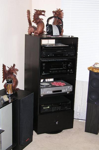 Lazy Man's Entertainment Tower - Project by LIttleBlackDuck