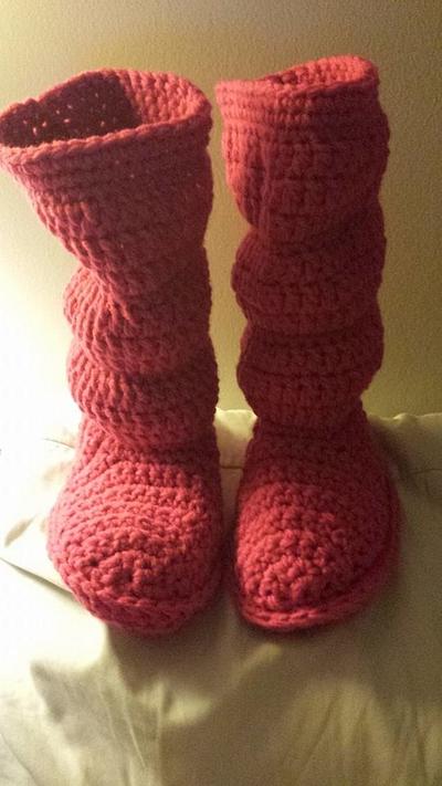 Cozy slipper boots - Project by chasity