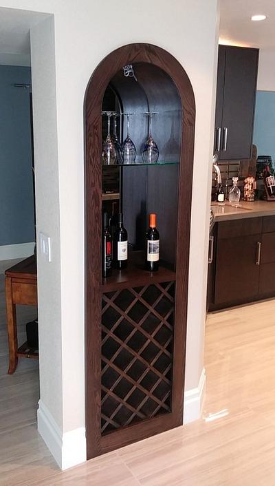 Wine Cabinet Display - Project by Bentlyj