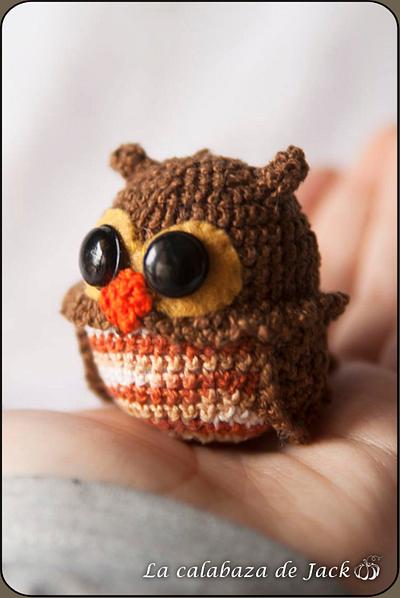 Owl Amigurumi - La Calabaza de Jack - Project by La Calabaza de Jack