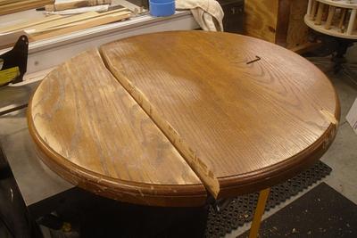 Table Repair - Project by Kelly