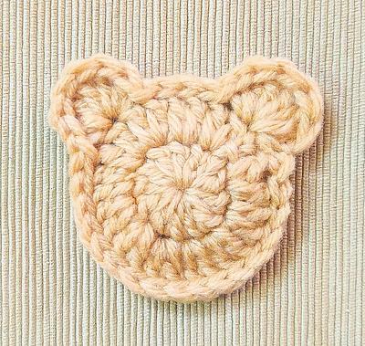 Basic Crochet Animal Face Applique One Pattern for All - Project by rajiscrafthobby