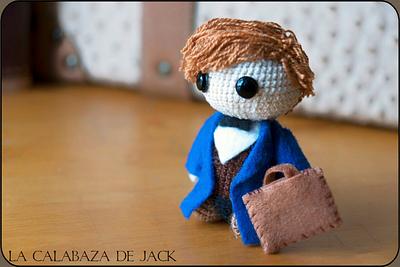 Newt Scamander Amigurumi - Fantastic Beasts - La Calabaza de Jack - Project by La Calabaza de Jack