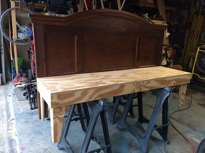 Headboard Bench - Project by TonyCan