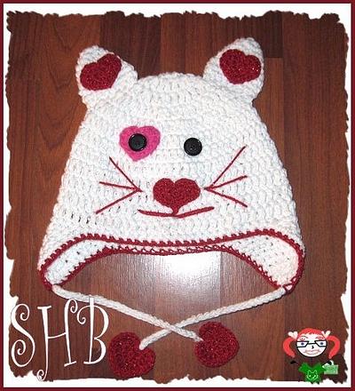 Lovely Kitty Crochet Hat - Project by Heather Macias