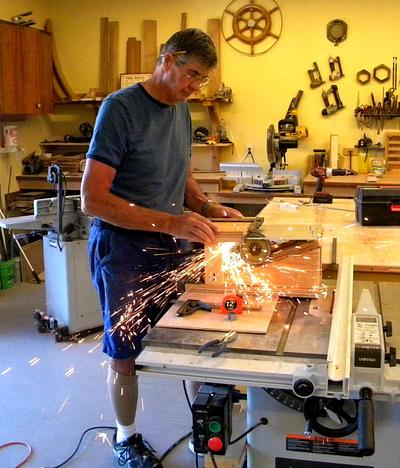 Table Saw for Steel ...... or How to Make Hot Pants - Project by shipwright