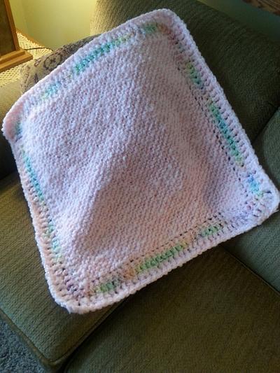 Baby Clouds blankie - Project by Shirley