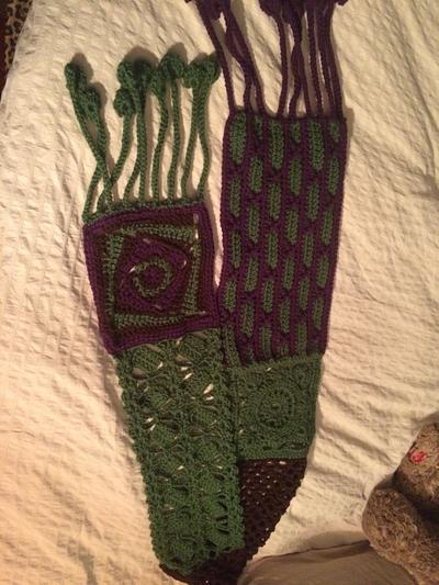 Crochet along scarf - Project by Keri