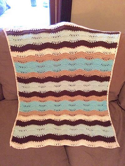 Baby Waves Blanket - Project by Alana Judah