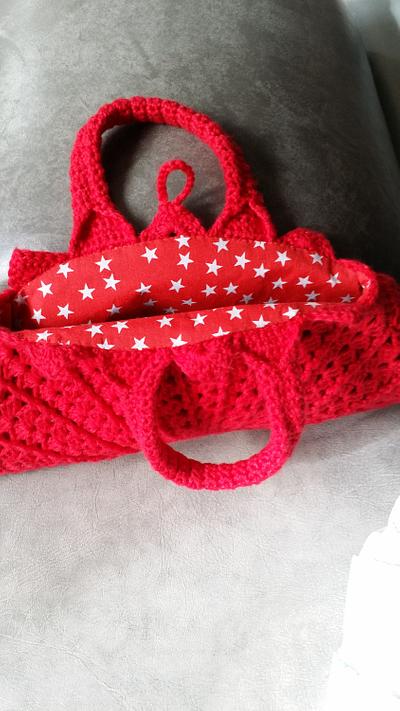 1940's vintage crochet bag - Project by lainyeb2