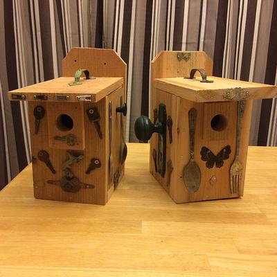 Bird Houses with Embellishments - Project by Whittler1950