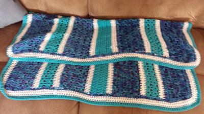 Baby boy blanket - Project by MeMe