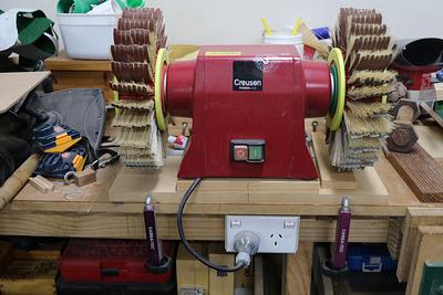 Quickwood Flap Wheel - 8"OD - 28 Slot 45mm trim - review review by LIttleBlackDuck