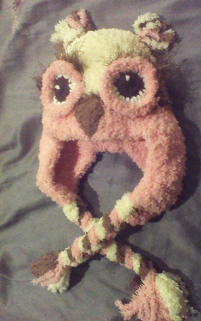 Soft Owl Hat - Project by Craftybear