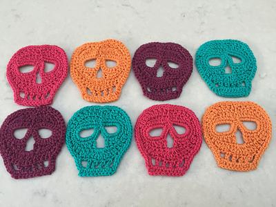 Skull Coasters - Project by Rubyred0825