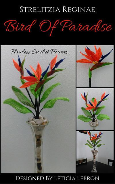 Bird of Paradise - Project by Flawless Crochet Flowers