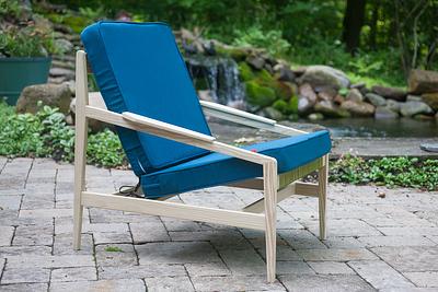 Ib Kofod-Larsen Style Lounge Chair - Project by Ross Leidy
