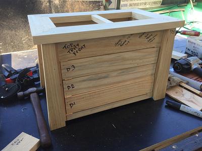 Ever seen a naked prototype Jewelry/Keepsake Chest ? - Project by RobsCastle