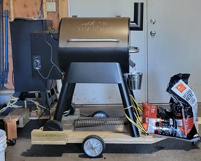 Pellet Grill Cart - Project by Birdseye49