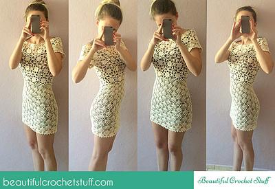 White Lace Dress Photo Tutorial - Project by janegreen