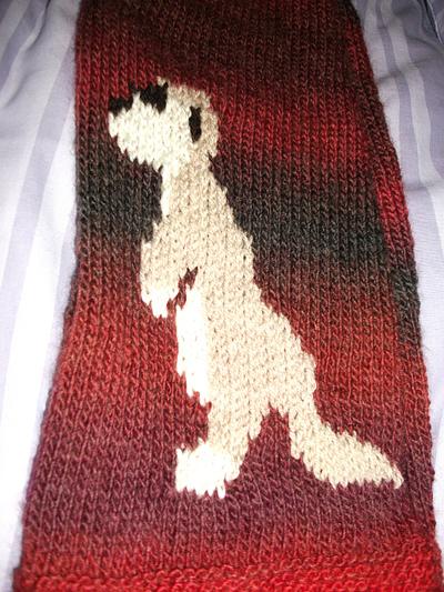 Meerkat Scarf - Project by mobilecrafts