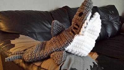 men shark slippers - Project by chasity