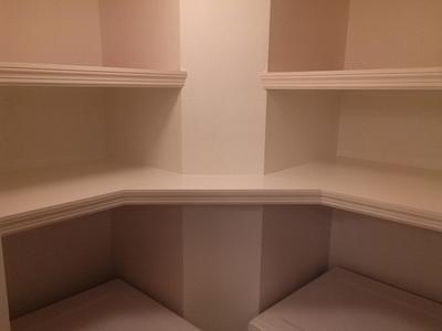Built in shelves  - Project by Ben Buxton
