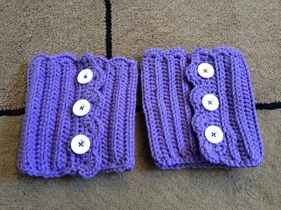 Boot cuffs - Project by Dee 