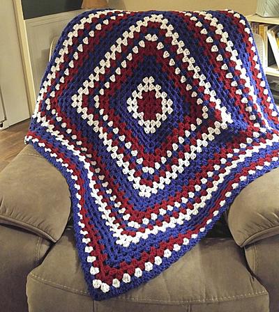 Patriotic Blanket - Project by Michelle 